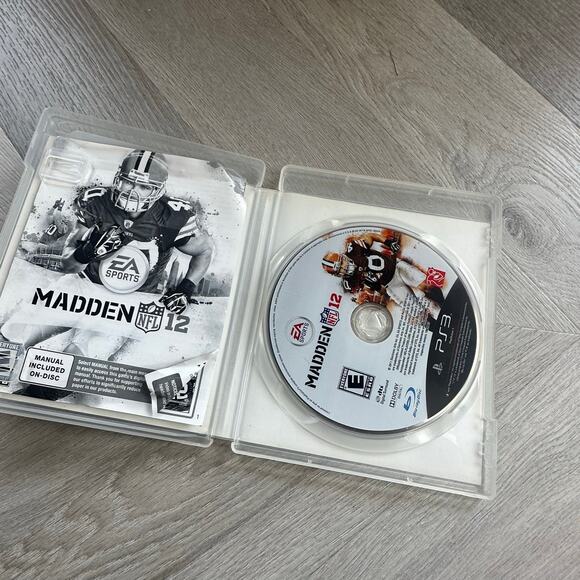 PS3 Madden NFL 12 EA Sports Video Game Football PlayStation 3 Case Included - Picture 3 of 4